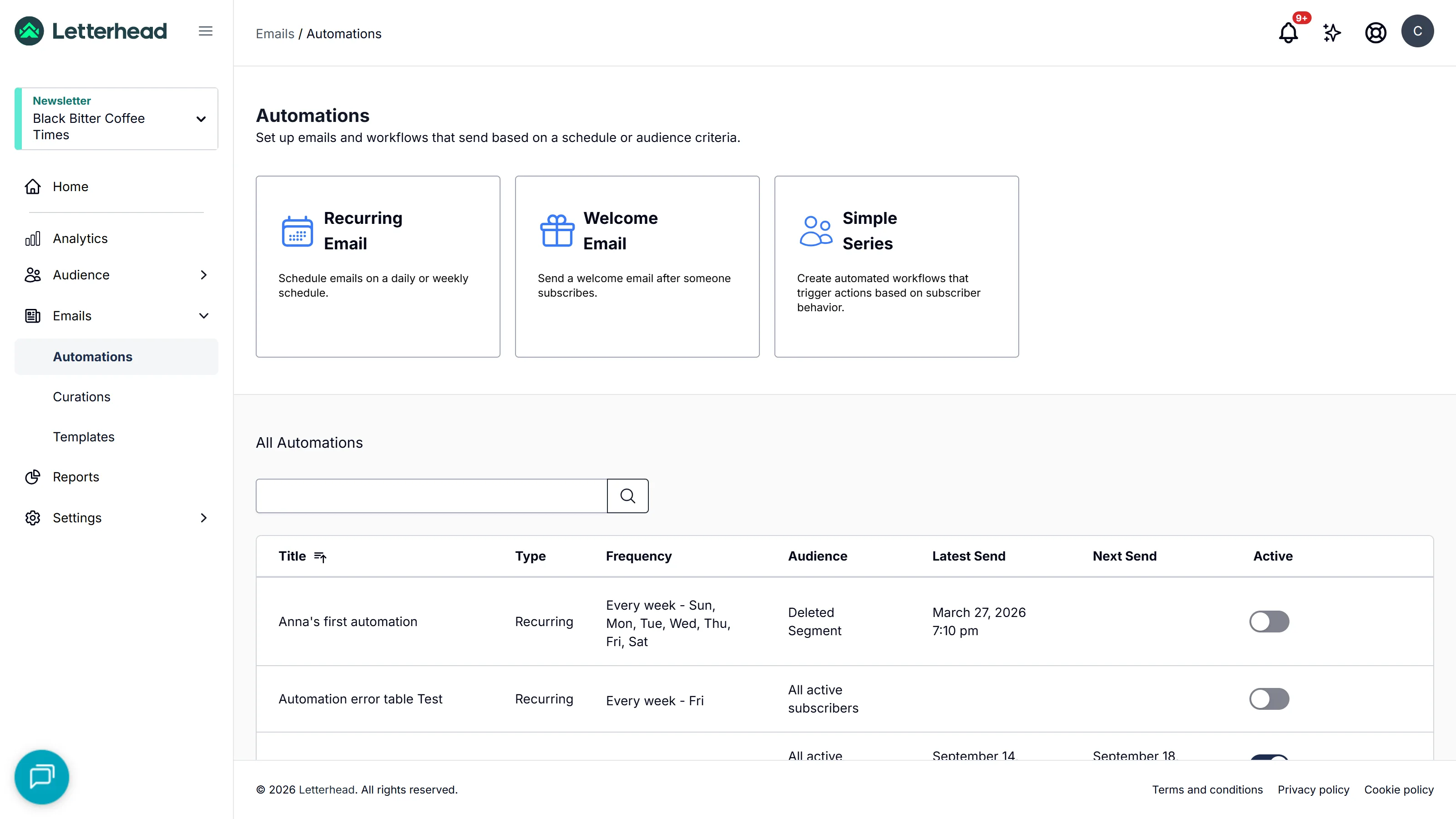 Journeys & automations