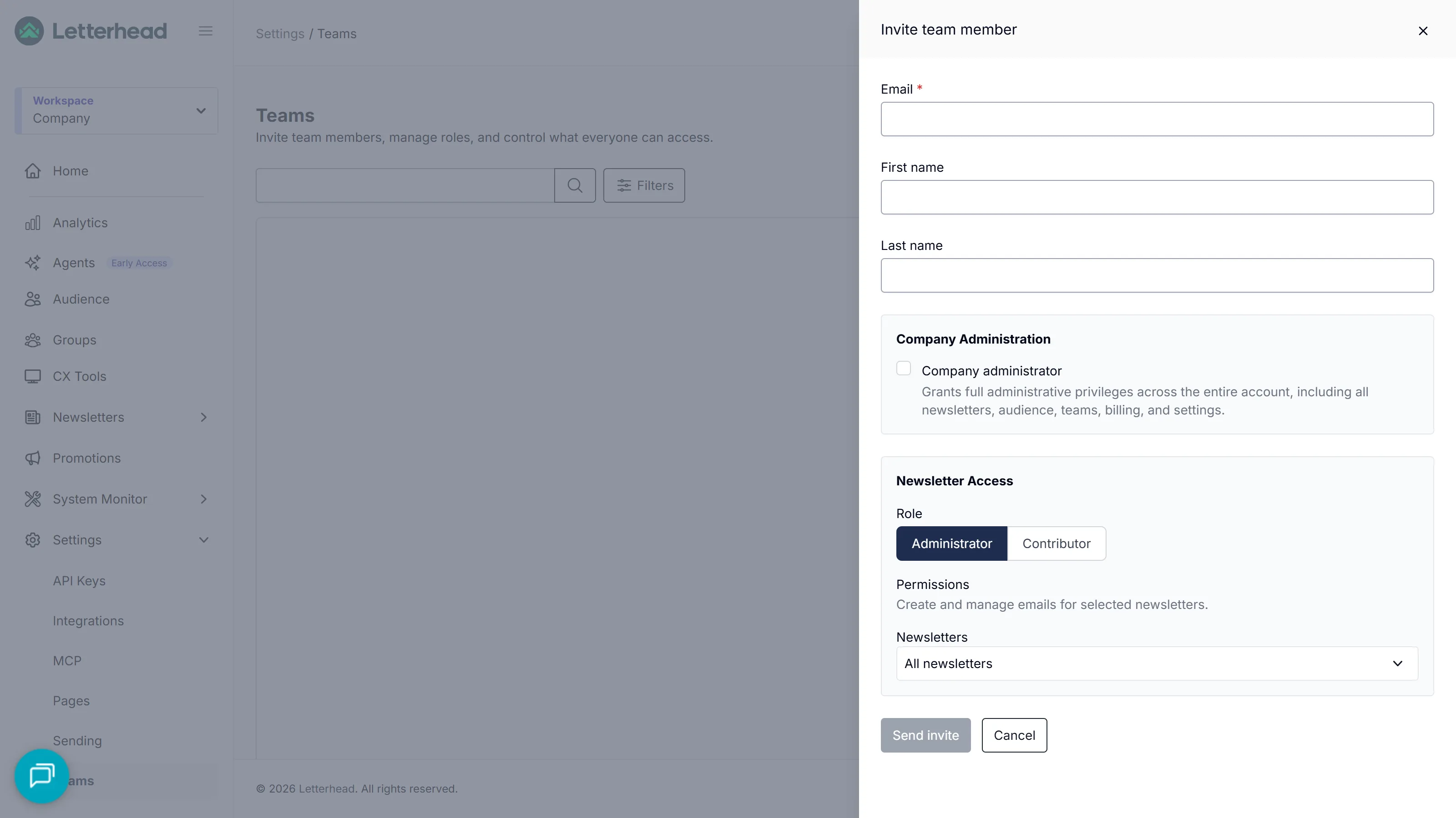 Roles & permissions