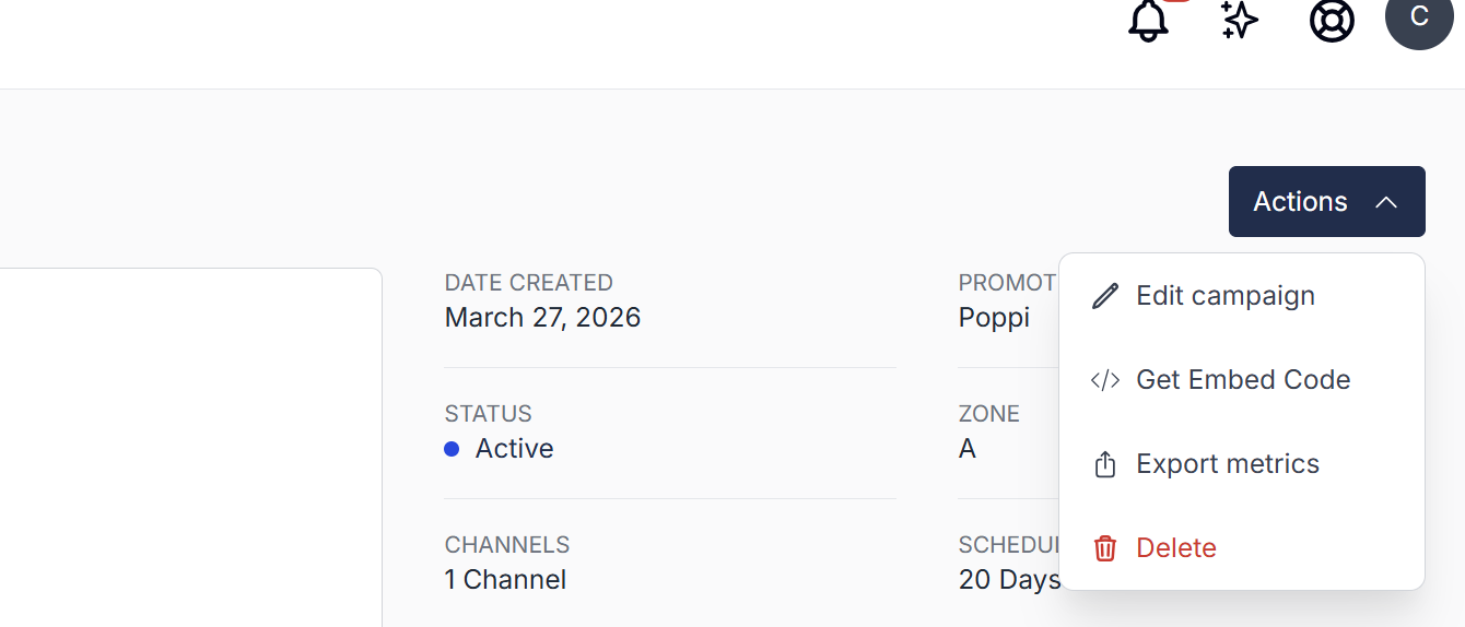 Sponsor reports