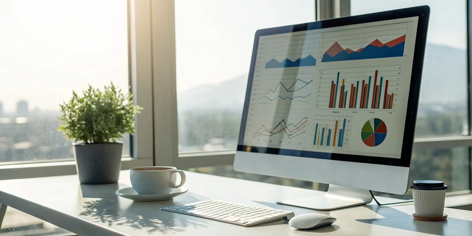 A dashboard showing how to consolidate newsletter analytics with charts and graphs for growth.