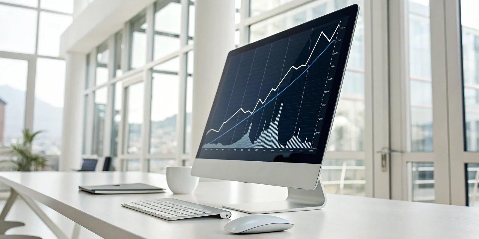 A computer screen showing an analytics graph from a newsletter advertising platform.