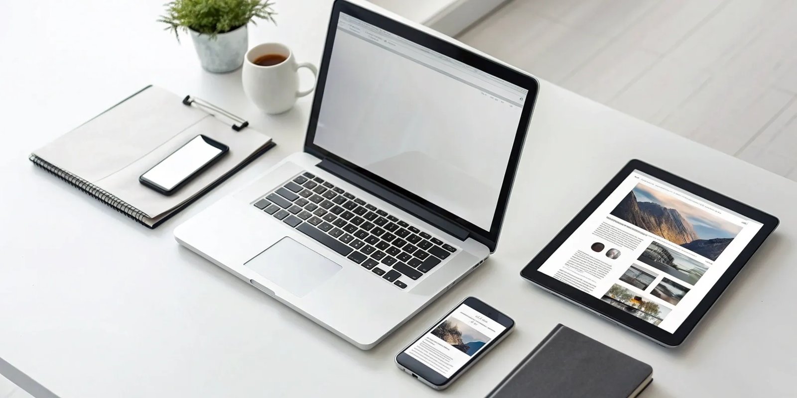 A publisher comparing newsletter platform options on a laptop.